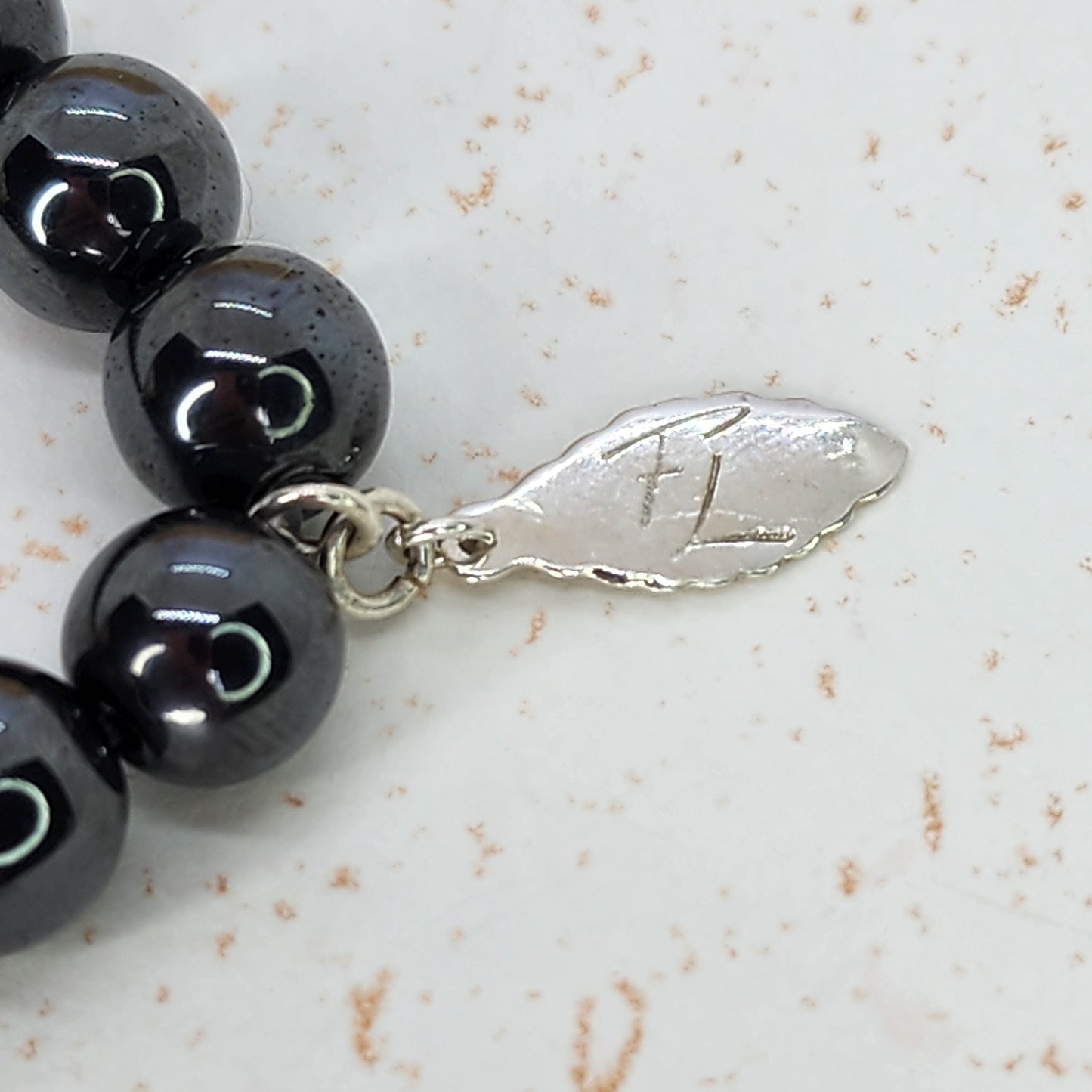 Bracelet Equilibre de Fer - Hématite - Argent 925 Fée de Laurier