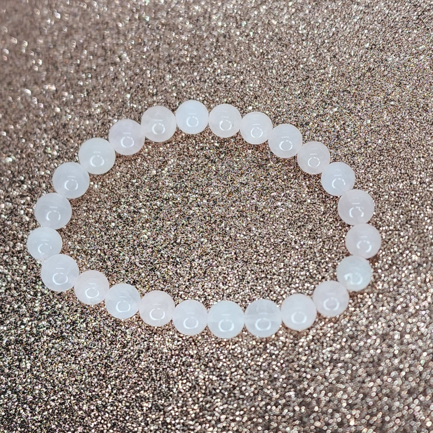 Bracelet Douceur Rose – Quartz Rose Fée de Laurier