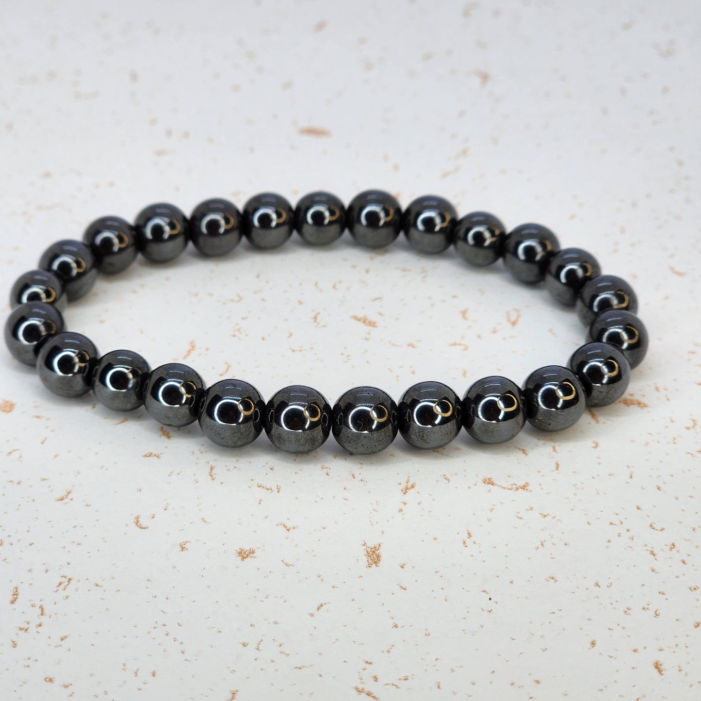 Bracelet Equilibre du Yang - Hématite Fée de Laurier