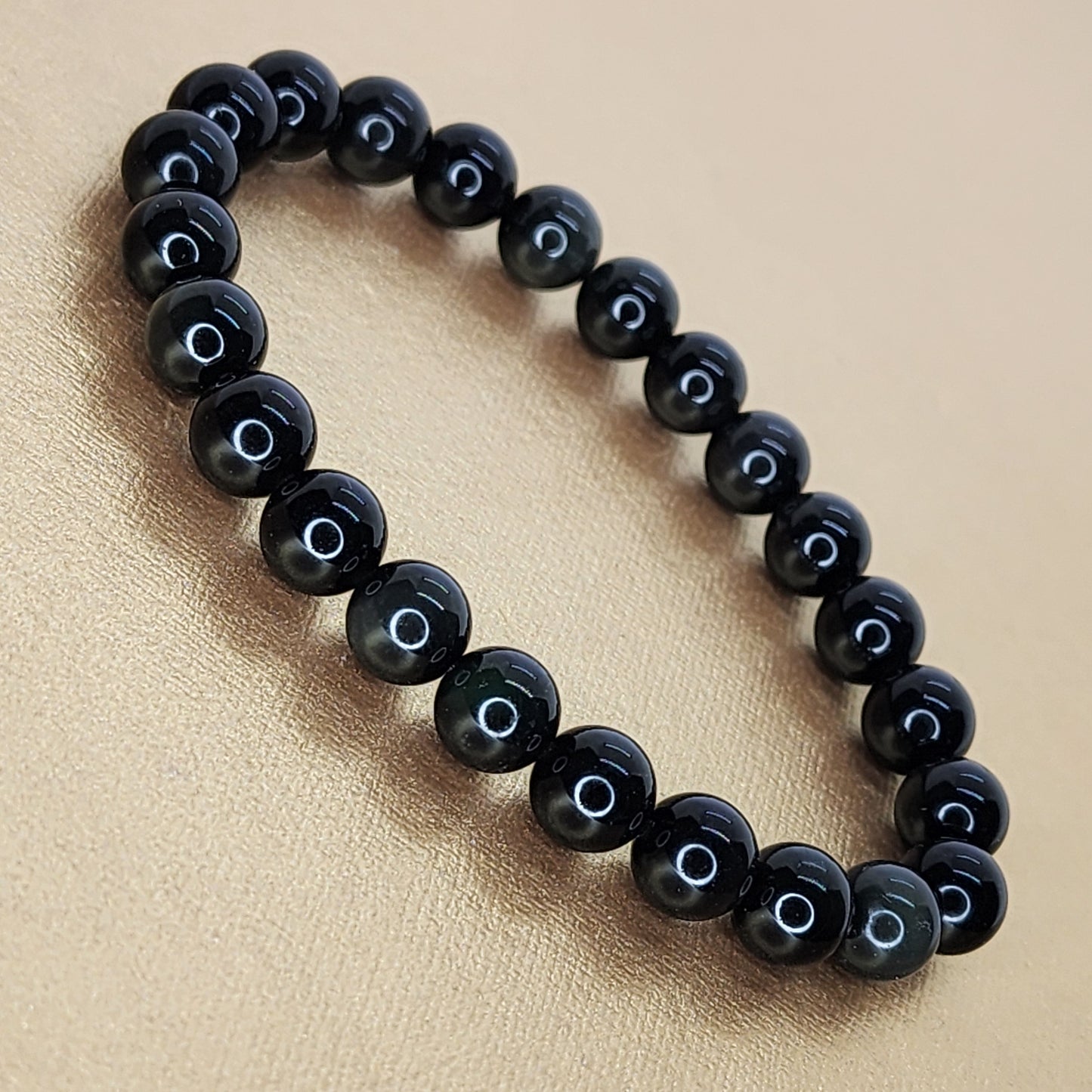 Bracelet Force Dorée - Obsidienne Dorée Fée de Laurier