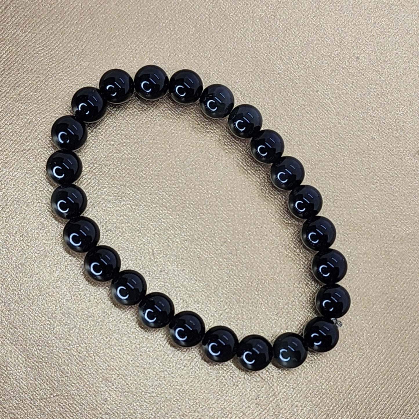 Bracelet Force Dorée - Obsidienne Dorée Fée de Laurier