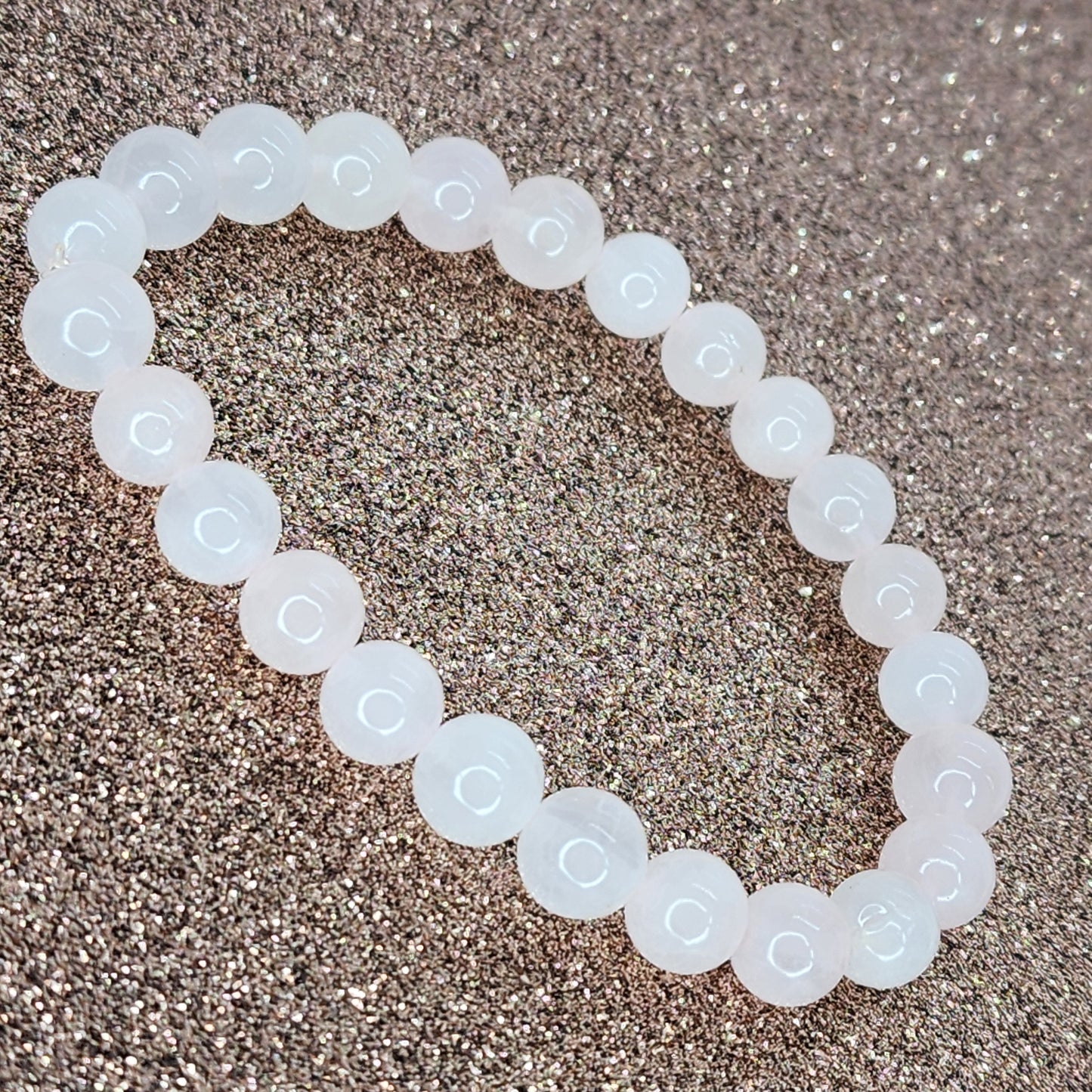 Bracelet Douceur Rose – Quartz Rose Fée de Laurier