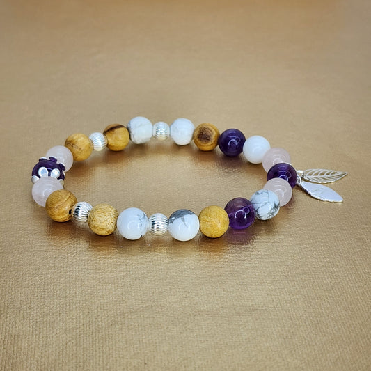 Bracelet An-Cestral – Pierres Naturelles, Palo Santo & Argent 925