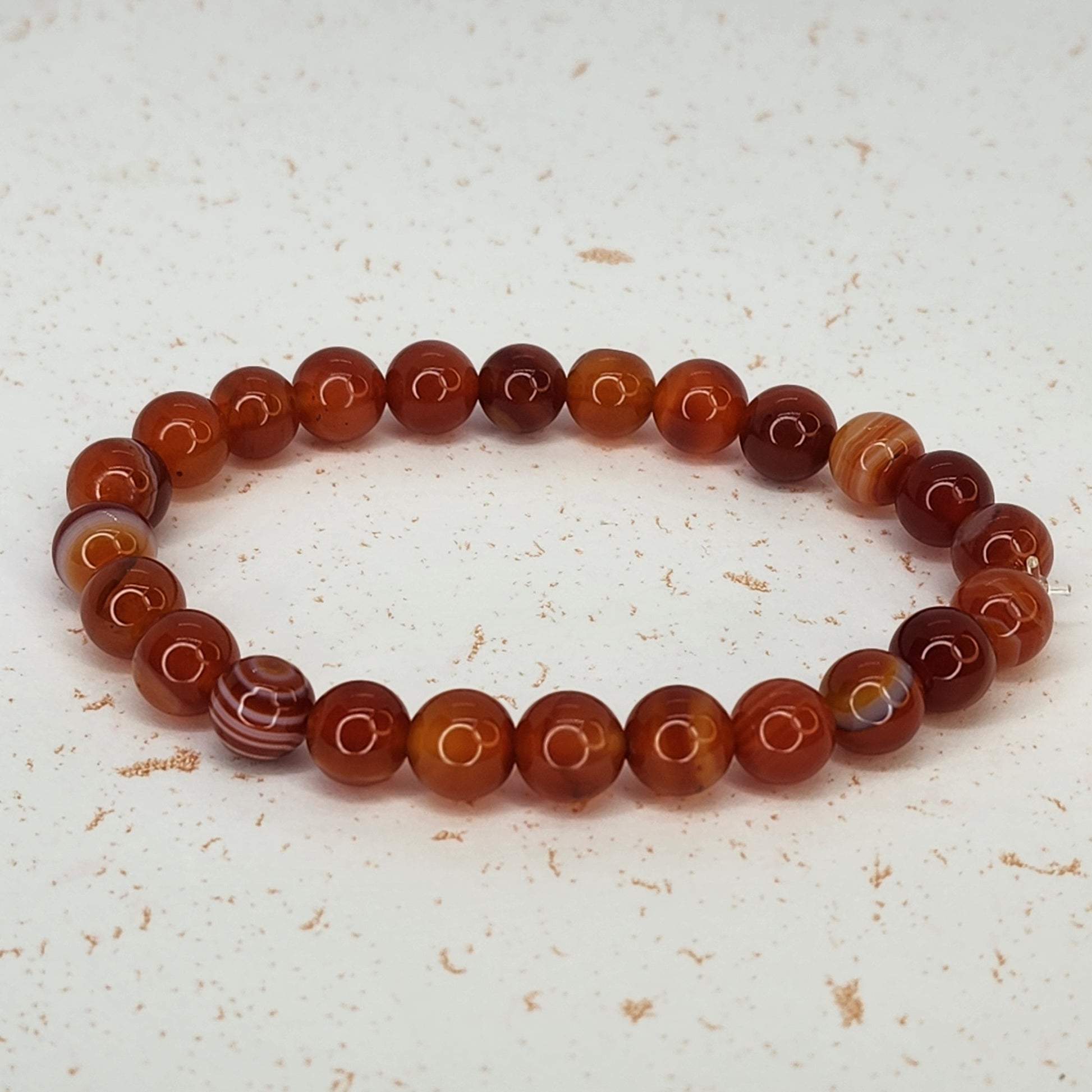 Bracelet Pure Vitalité - Cornaline Fée de Laurier