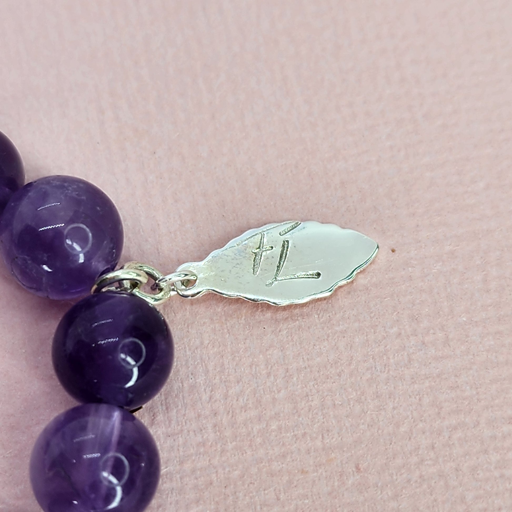 Bracelet Eclats Mystiques - Améthyste -Argent 925 Fée de Laurier