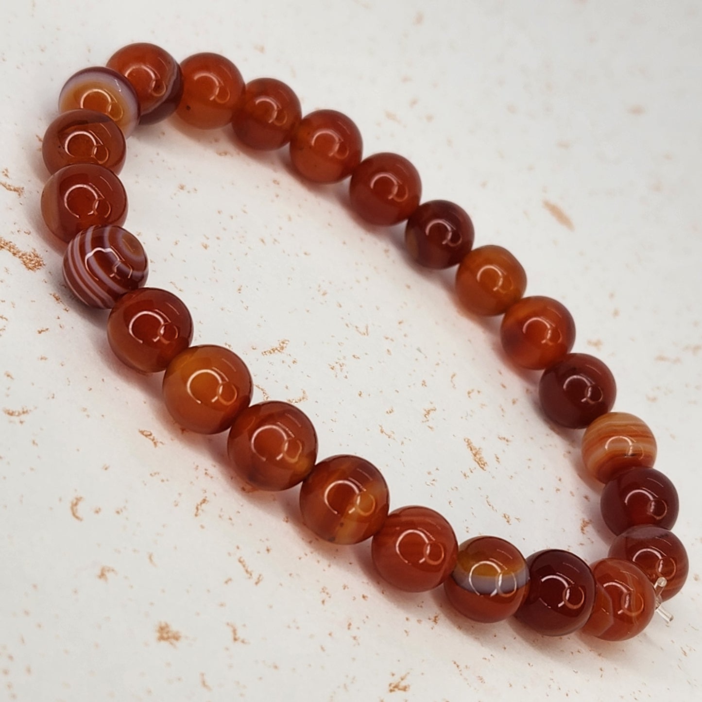 Bracelet Pure Vitalité - Cornaline Fée de Laurier