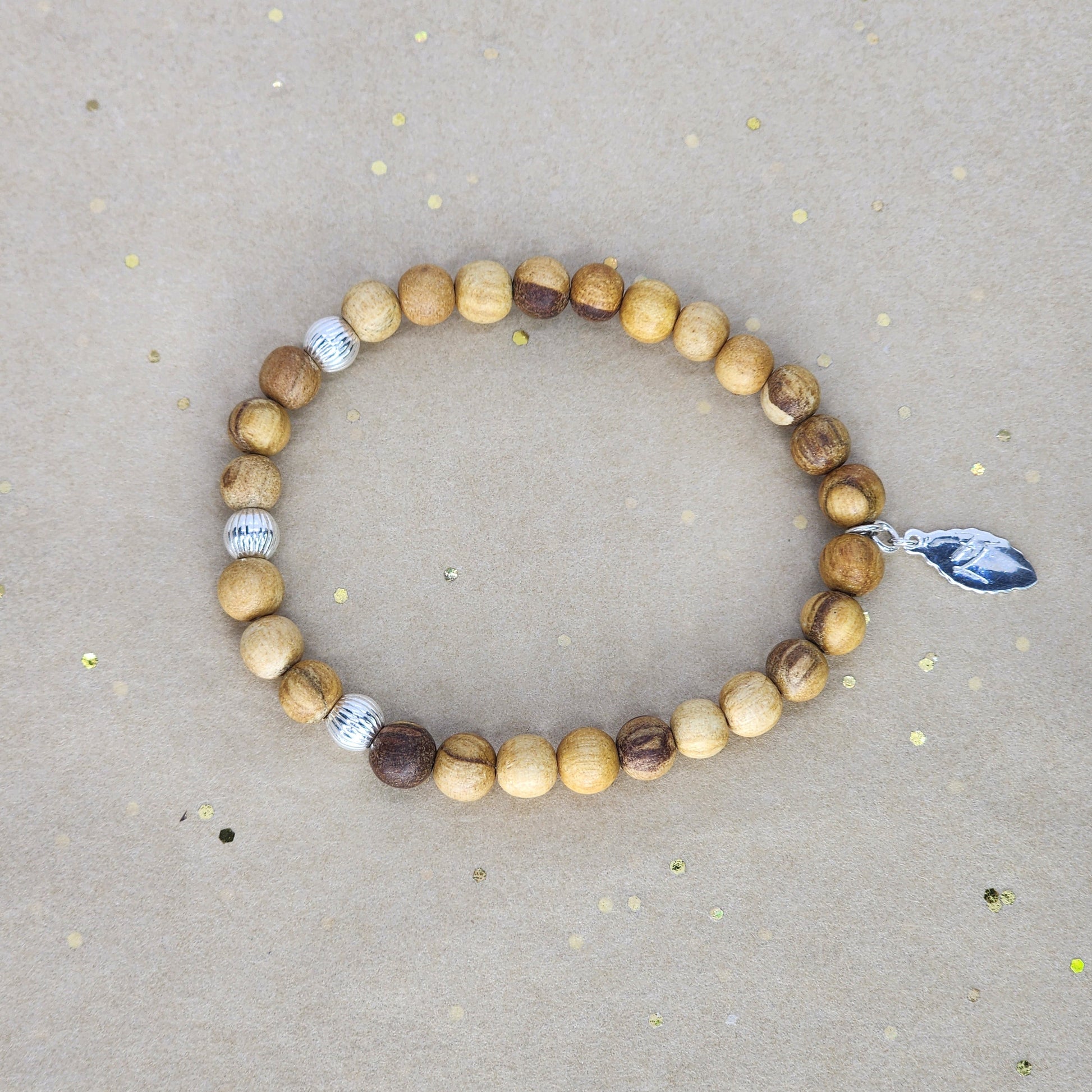 Bracelet La Sagesse de Lili - Palo Santo & Argent 925 Fée de Laurier