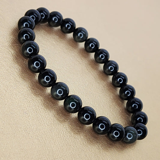 Bracelet Force Dorée - Obsidienne Dorée Fée de Laurier
