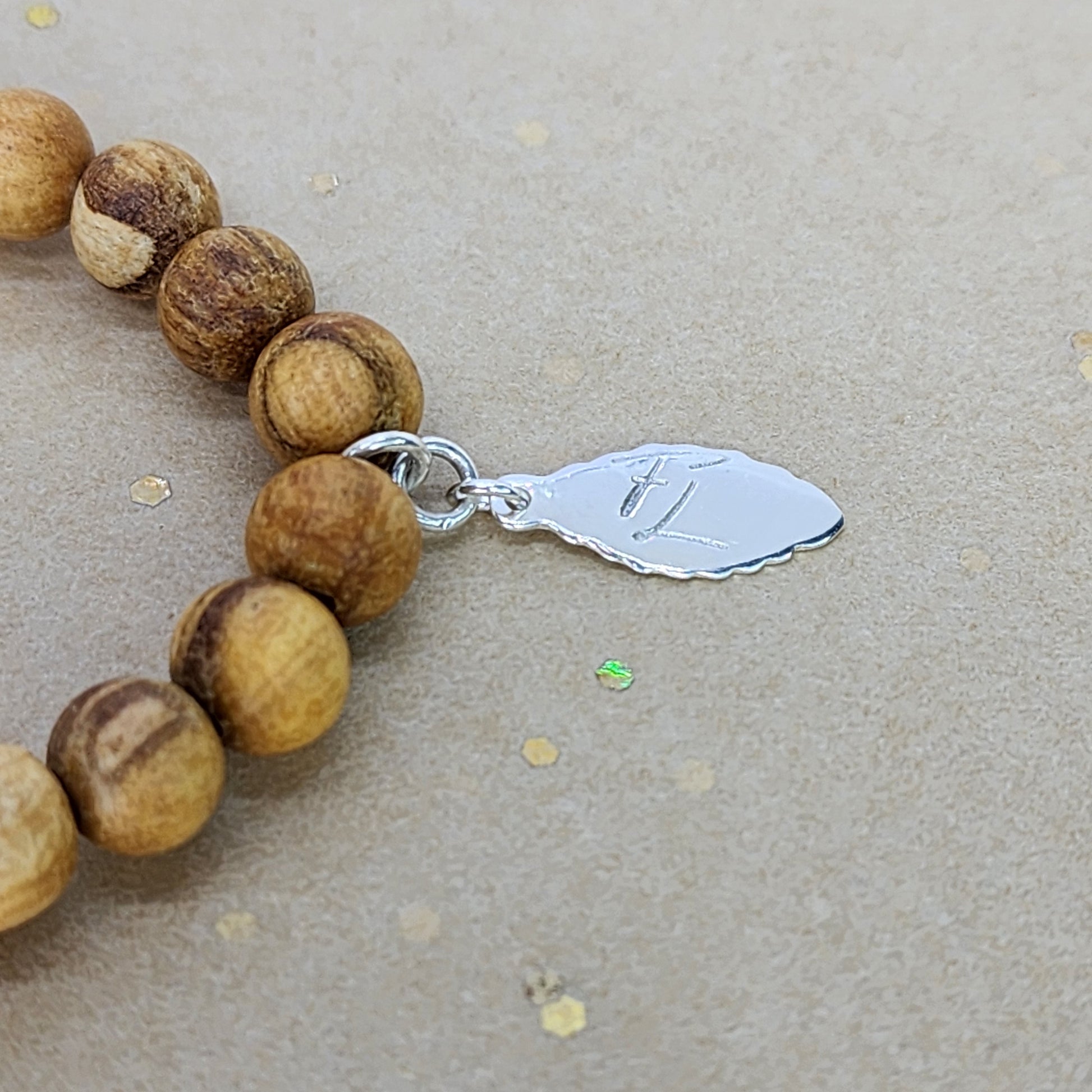 Bracelet La Sagesse de Lili - Palo Santo & Argent 925 Fée de Laurier